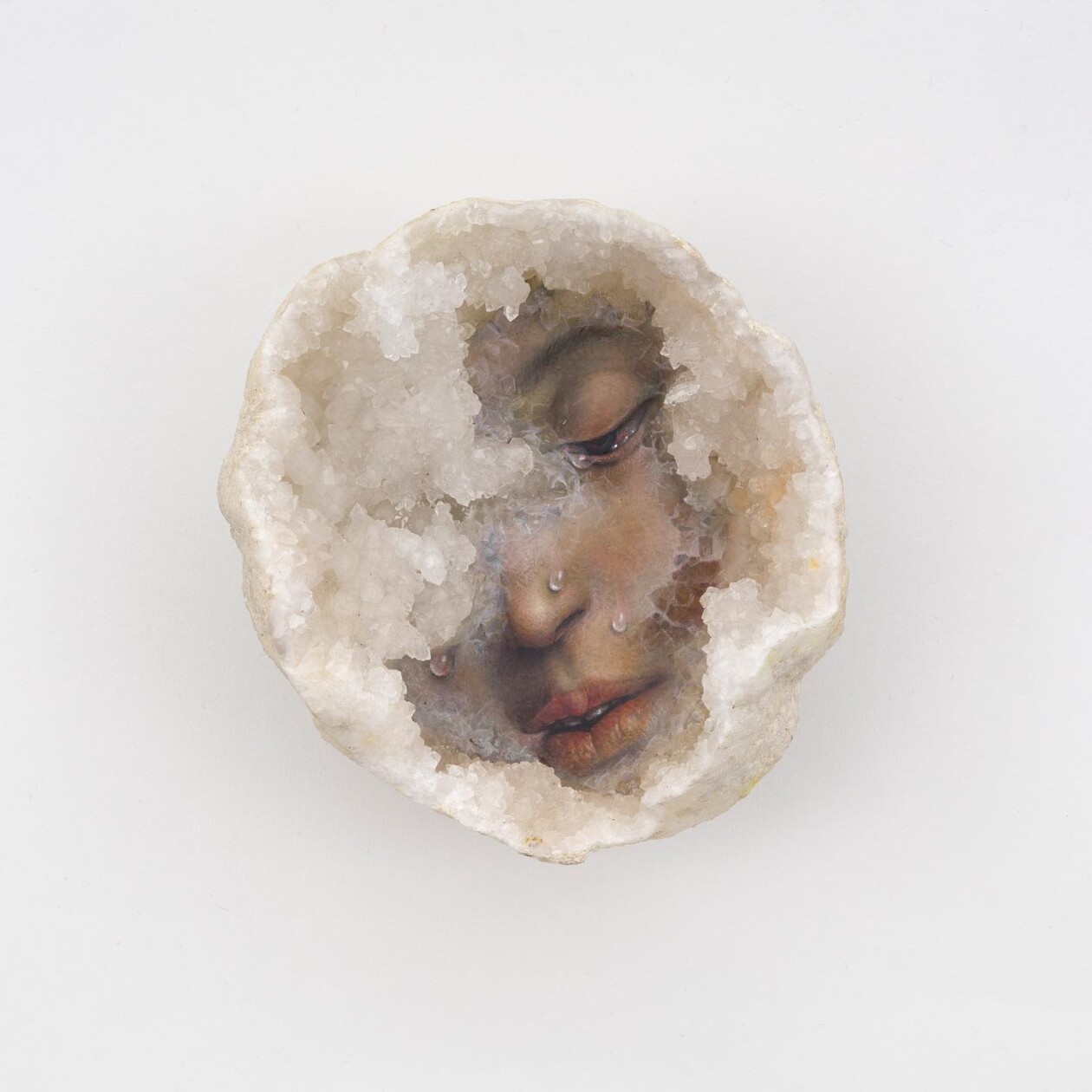 Renaissance Paintings Beautifully Recreated On Natural Materials By Chris Oh (19)