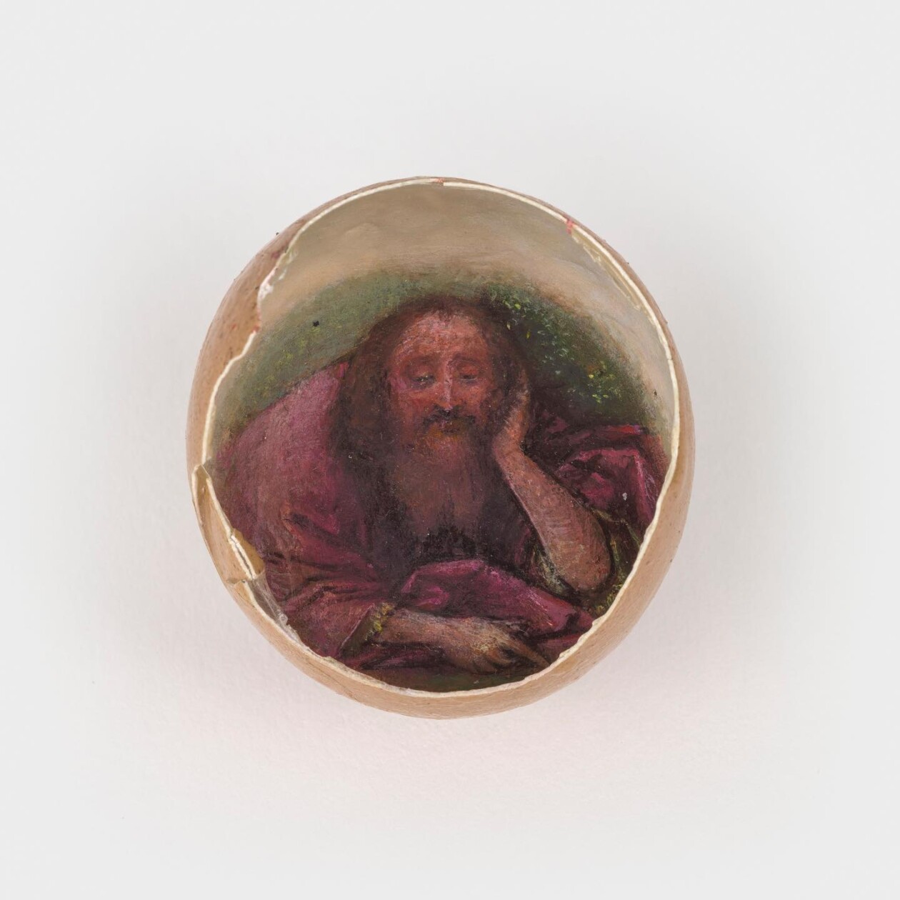 Renaissance Paintings Beautifully Recreated On Natural Materials By Chris Oh (5)