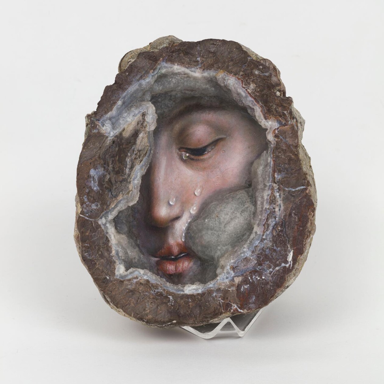 Renaissance Paintings Beautifully Recreated On Natural Materials By Chris Oh (9)