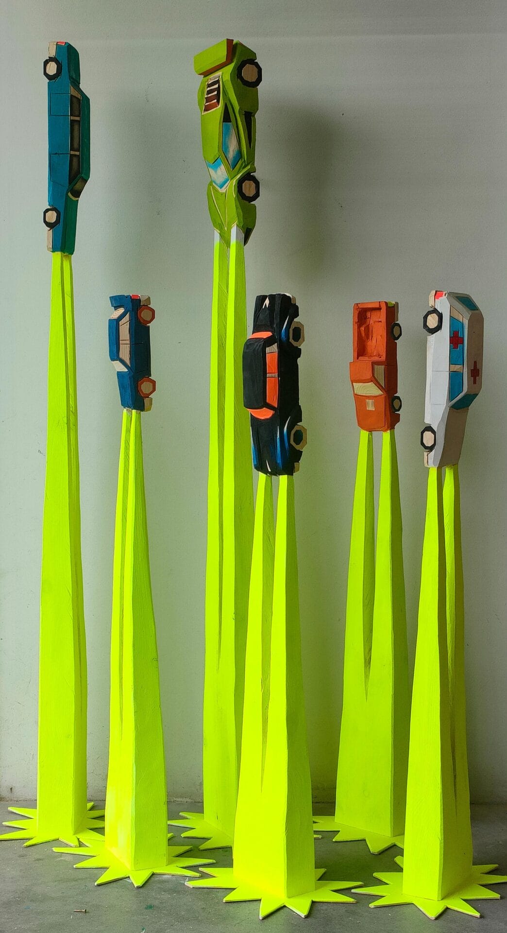 Solid Lights, Surreal Car Sculptures By Kiko Miyares (4)