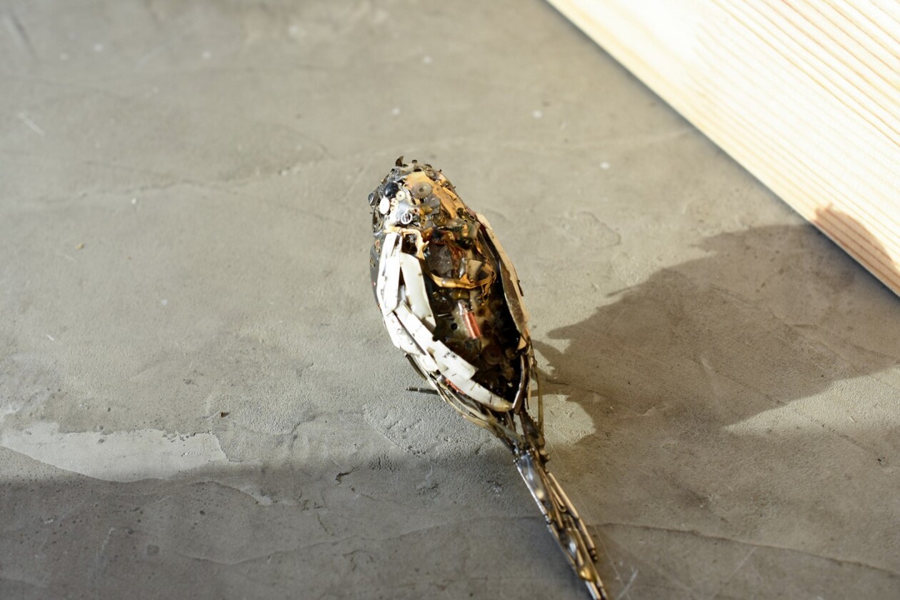 Spare Parts Of Clocks And Glasses Upcycled Into Incredible Animal Sculptures By Megane Tokei Ito (17)