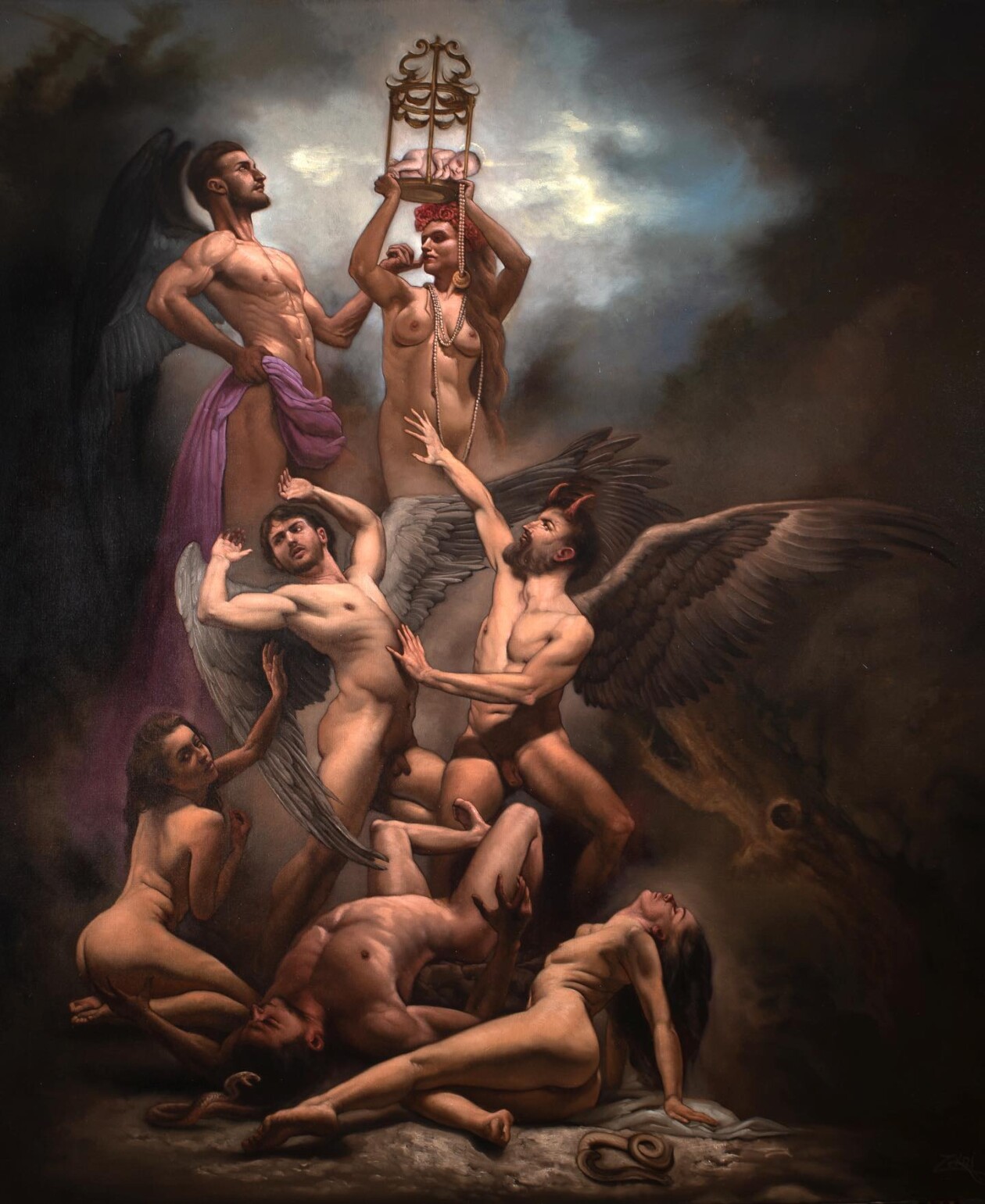 Superb Baroque Inspired Paintings By Guil Zekri (7)