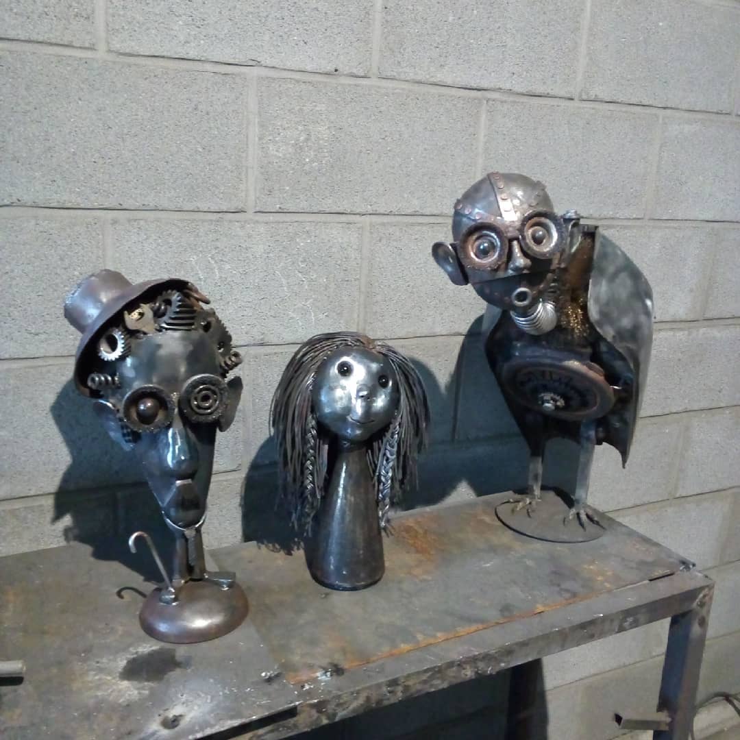 Amazing Figurative Scrap Metal Sculptures By Hasan Keshavarz (1)