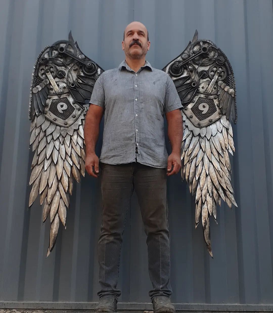 Amazing Figurative Scrap Metal Sculptures By Hasan Keshavarz (16)