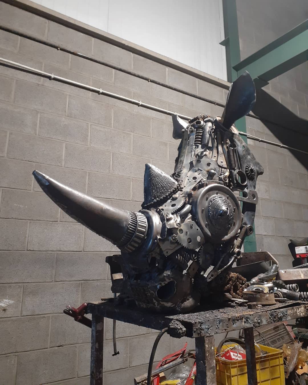 Amazing Figurative Scrap Metal Sculptures By Hasan Keshavarz (4)