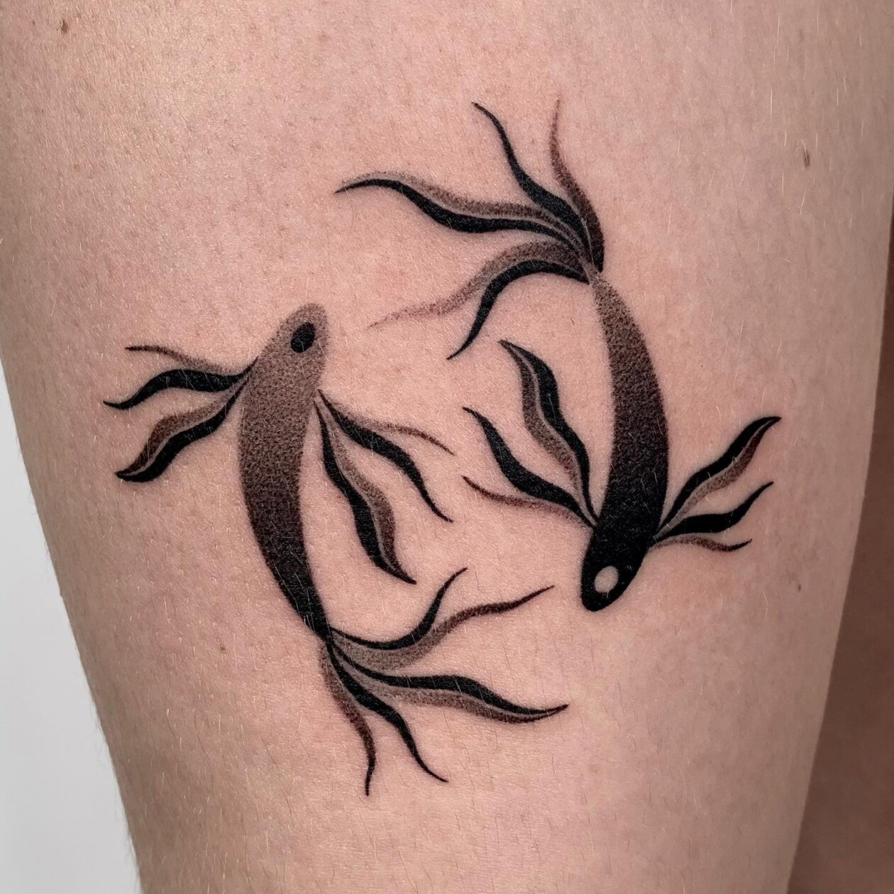 Artist Velco Creates Striking Black And White Tattoos Composed Of Thousands Of Tiny Dots (10)