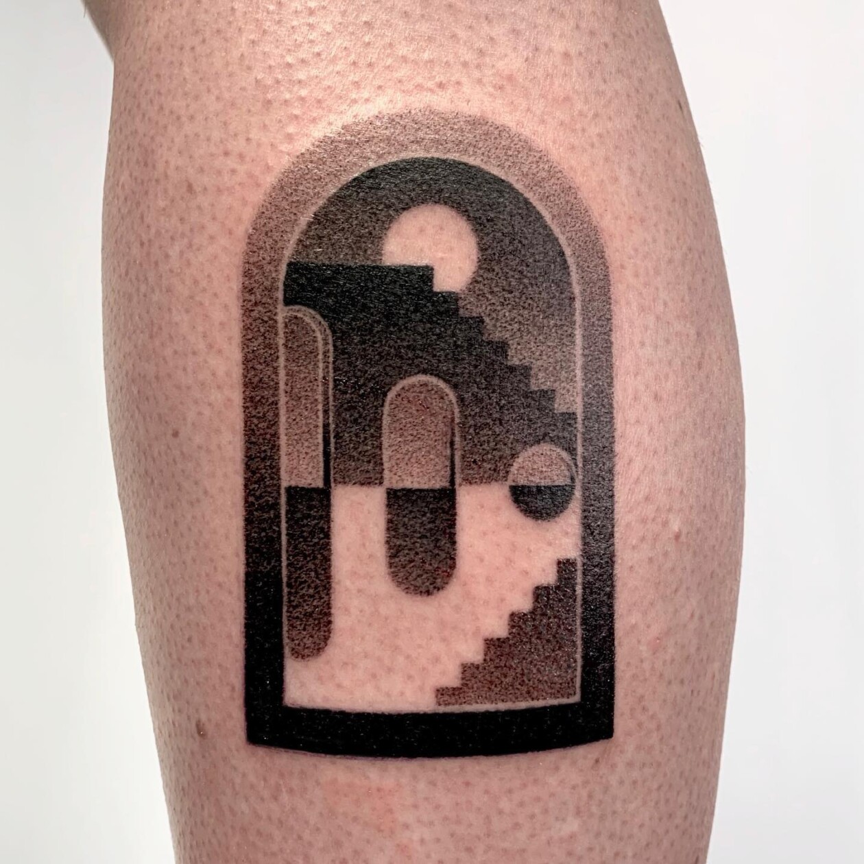 Artist Velco Creates Striking Black And White Tattoos Composed Of Thousands Of Tiny Dots (11)