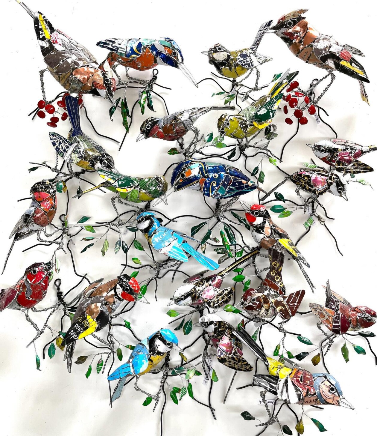 Bird Sculptures Made From Recycled Metal Scraps By Barbara Franc (16)