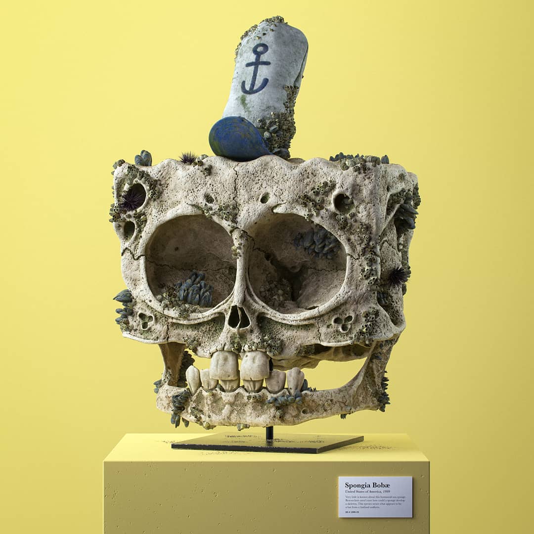 Cartoon Fossils, A Funny Digital Illustration Series By Filip Hodas (2)