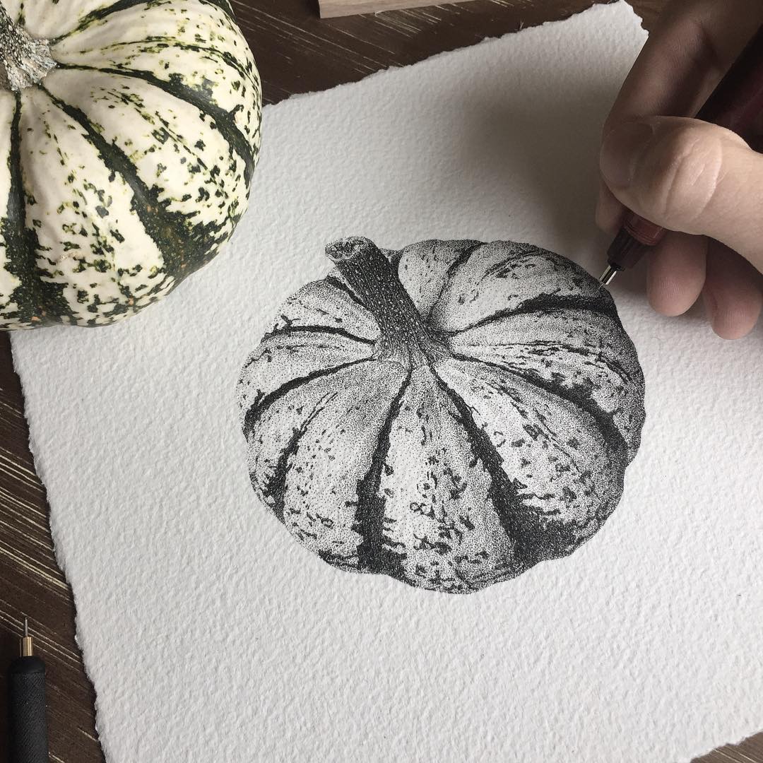 Detailed Stipple Illustrations Made Of Tens Of Millions Of Ink Dots By Xavier Casalta (2)