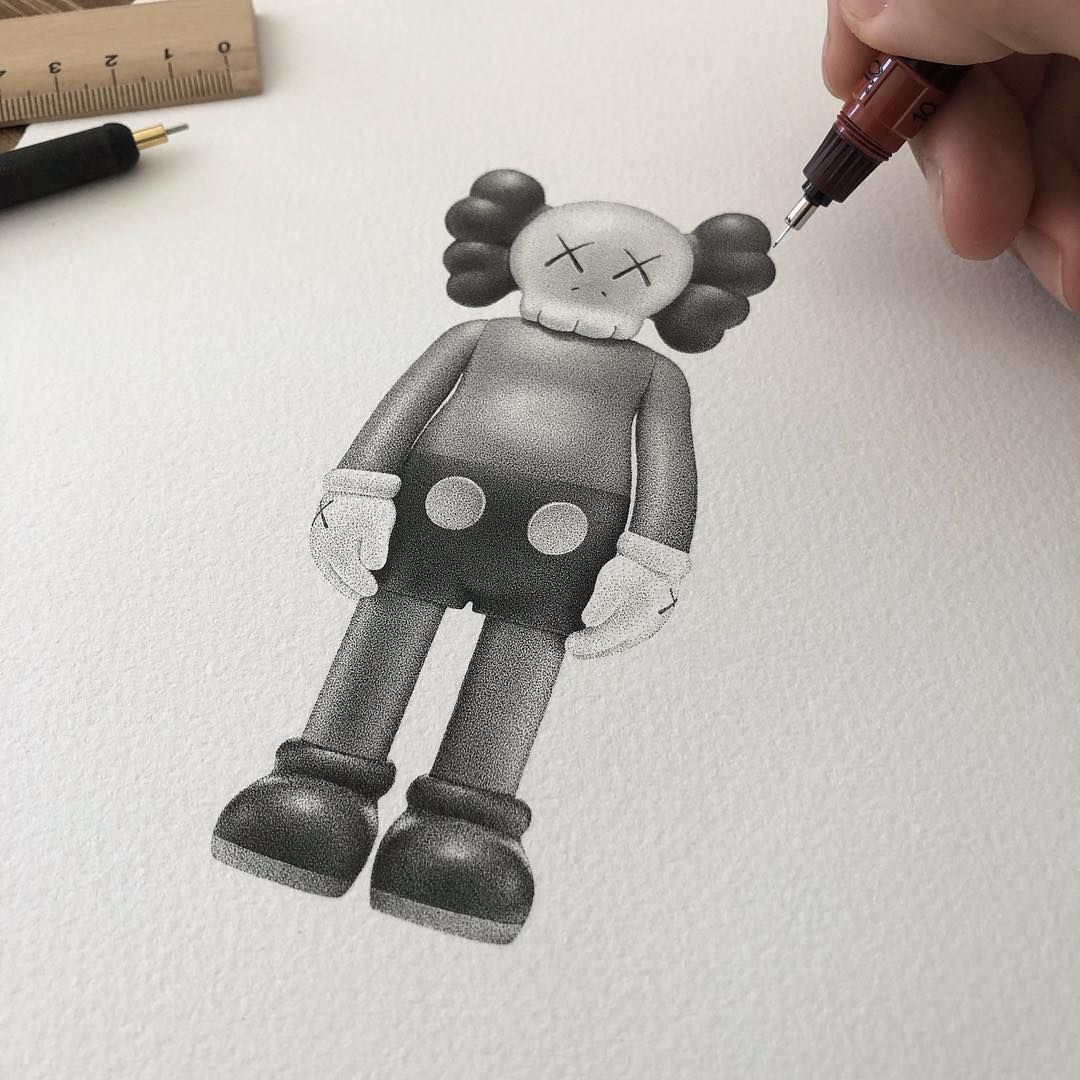 Detailed Stipple Illustrations Made Of Tens Of Millions Of Ink Dots By Xavier Casalta (3)