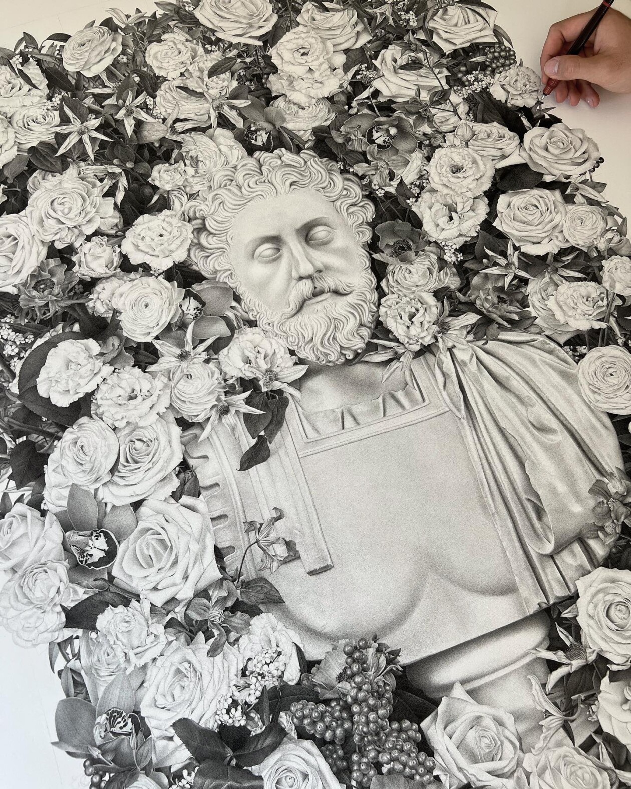 Detailed Stipple Illustrations Made Of Tens Of Millions Of Ink Dots By Xavier Casalta (9)