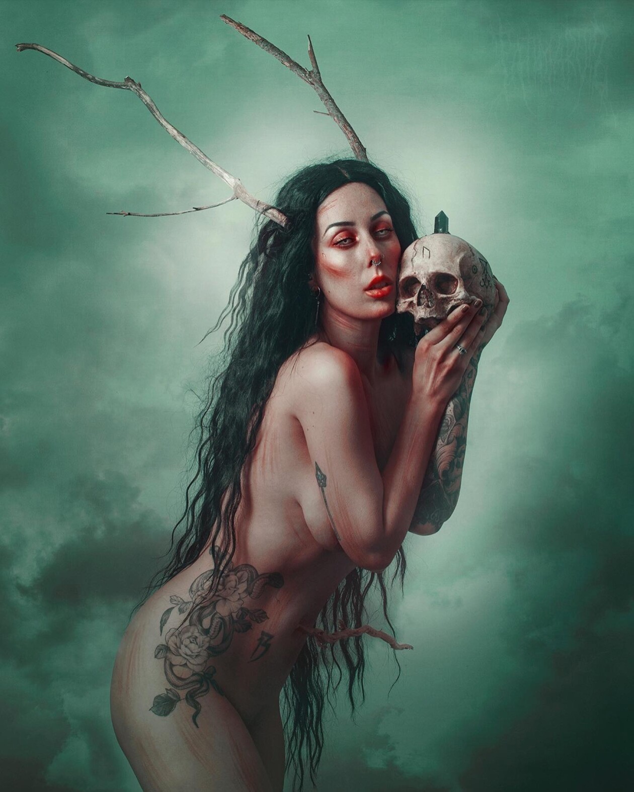 Fátima Ruiz Explores Darkness, Fantasy, And Surrealism In Her Mesmerizing Self Portraits (8)