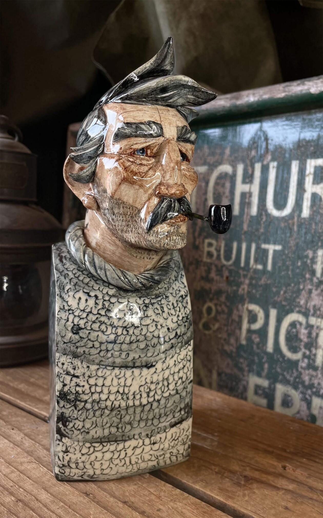 Fishermen's Tales, Contemplative Sculptures By Joe Lawrence (12)