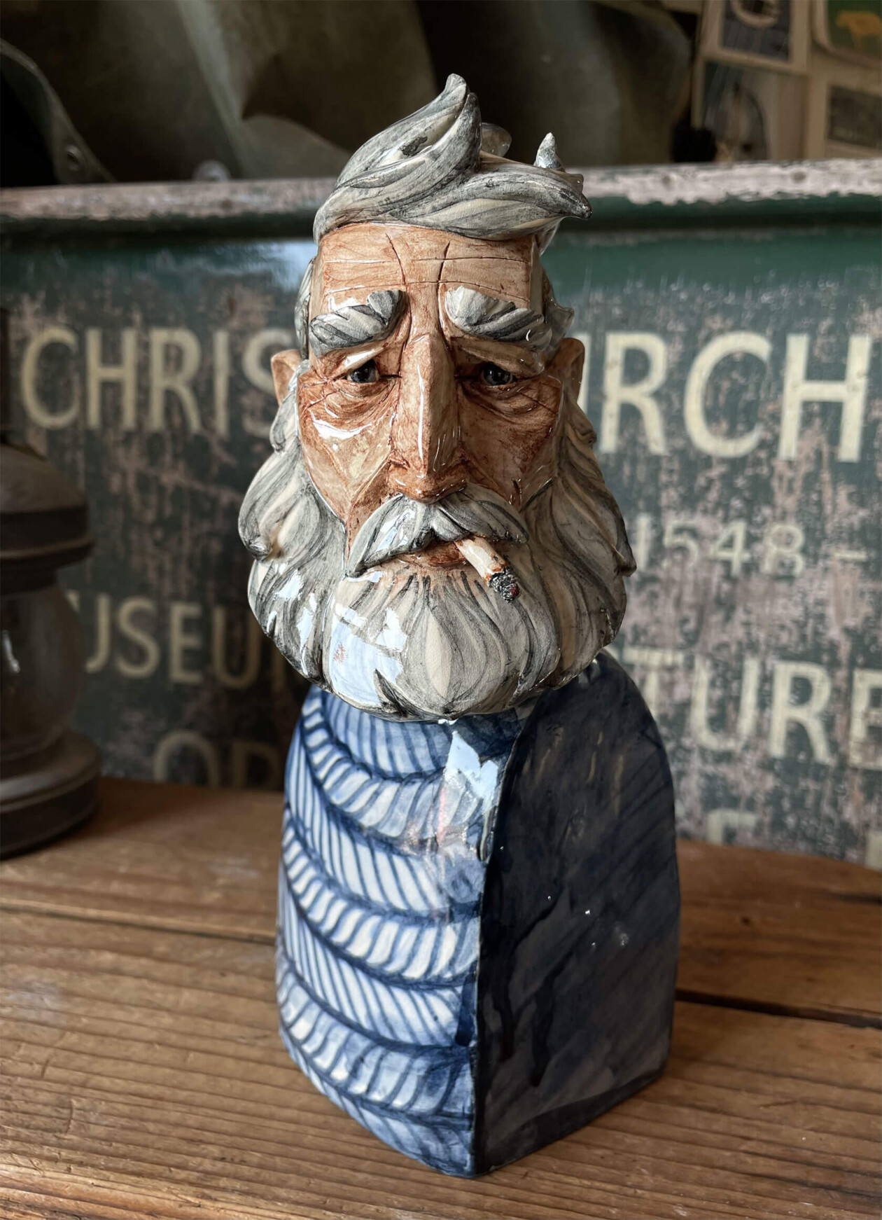 Fishermen's Tales, Contemplative Sculptures By Joe Lawrence (8)
