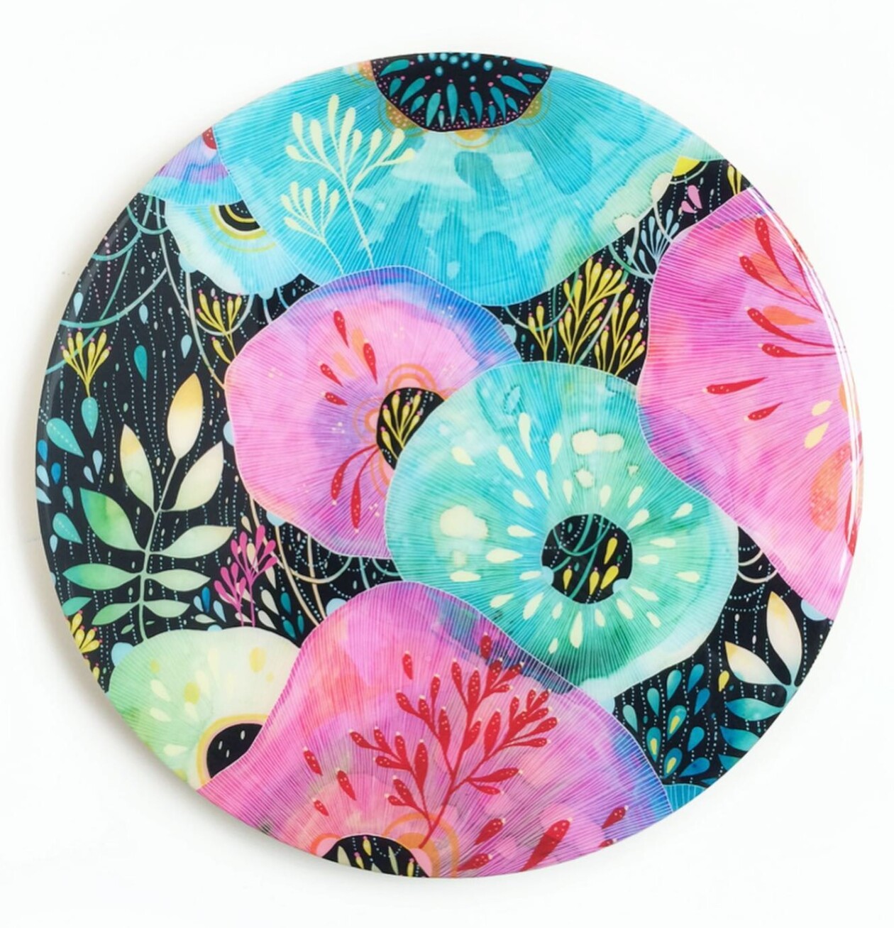 Flaring Mixed Media Paintings Of Dreamy Aquatic Ecosystems By Yellena James (1)