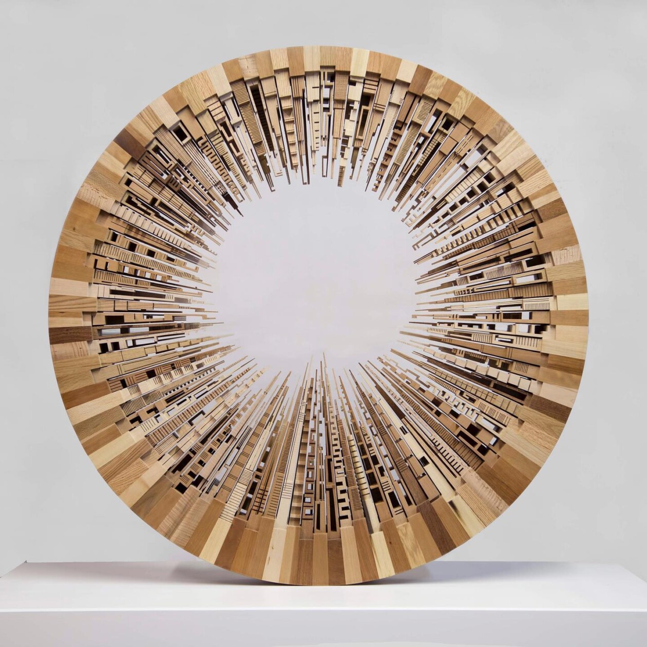 Intricate Cityscape Sculptures Made From Scrap Wood By James Mcnabb (12)