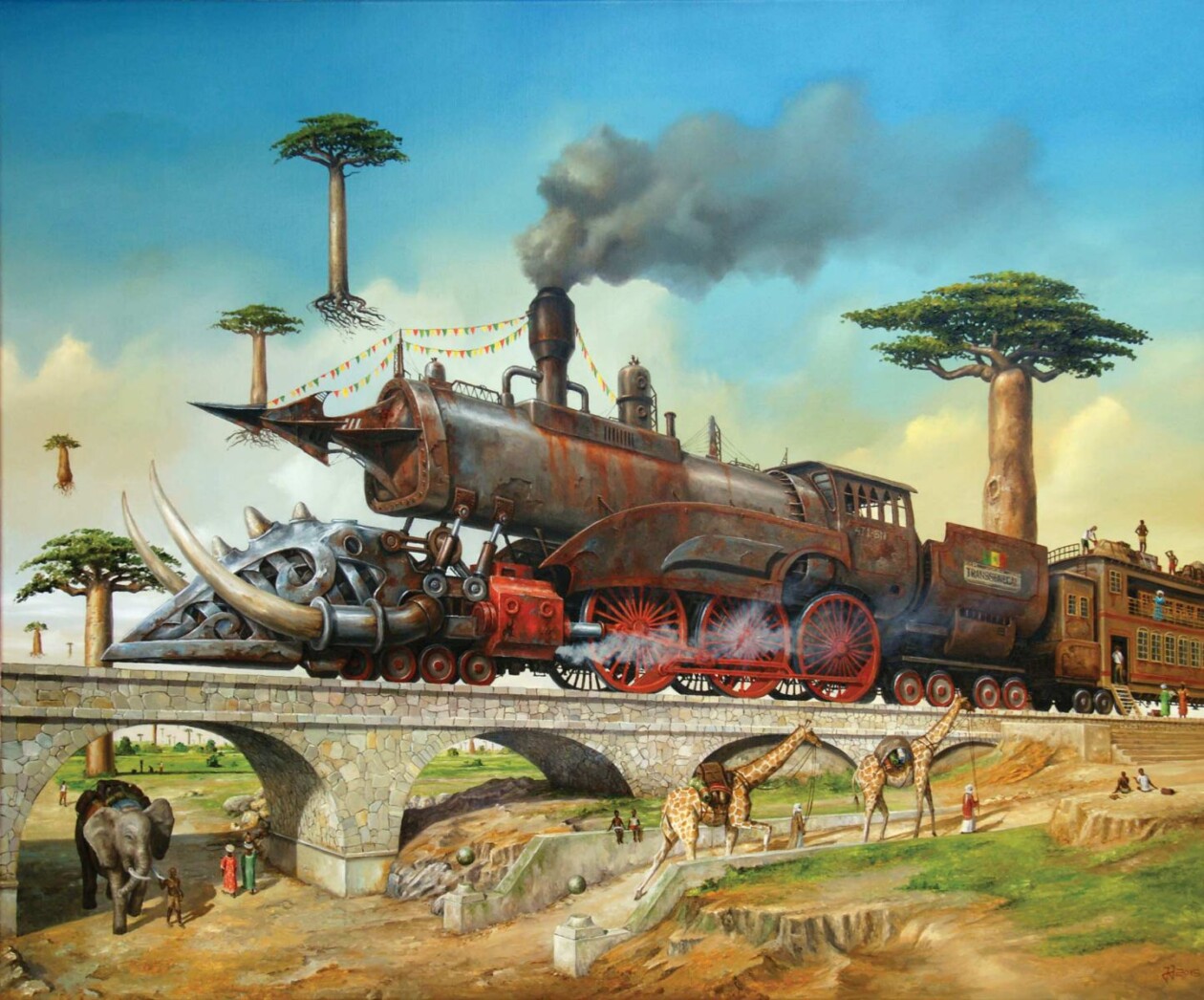 Jaroslaw Jasnikowski Fuses Surrealism And Steampunk Aesthetics To Create Dream Like Scenarios (10)