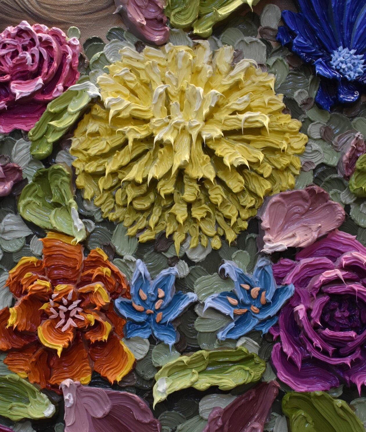 Joshua Davison Fuses Painting With Sculpture To Create A Unique Kind Of Art (3)