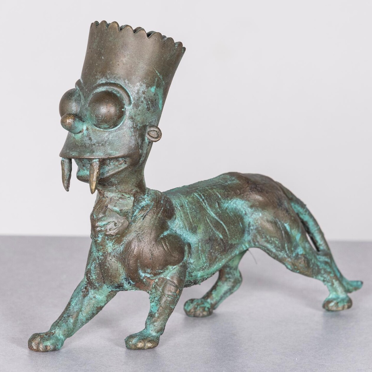 Joshua Goode Blends Ancient Relics With Pop Culture Icons In His Anachronistic Sculptures (2)