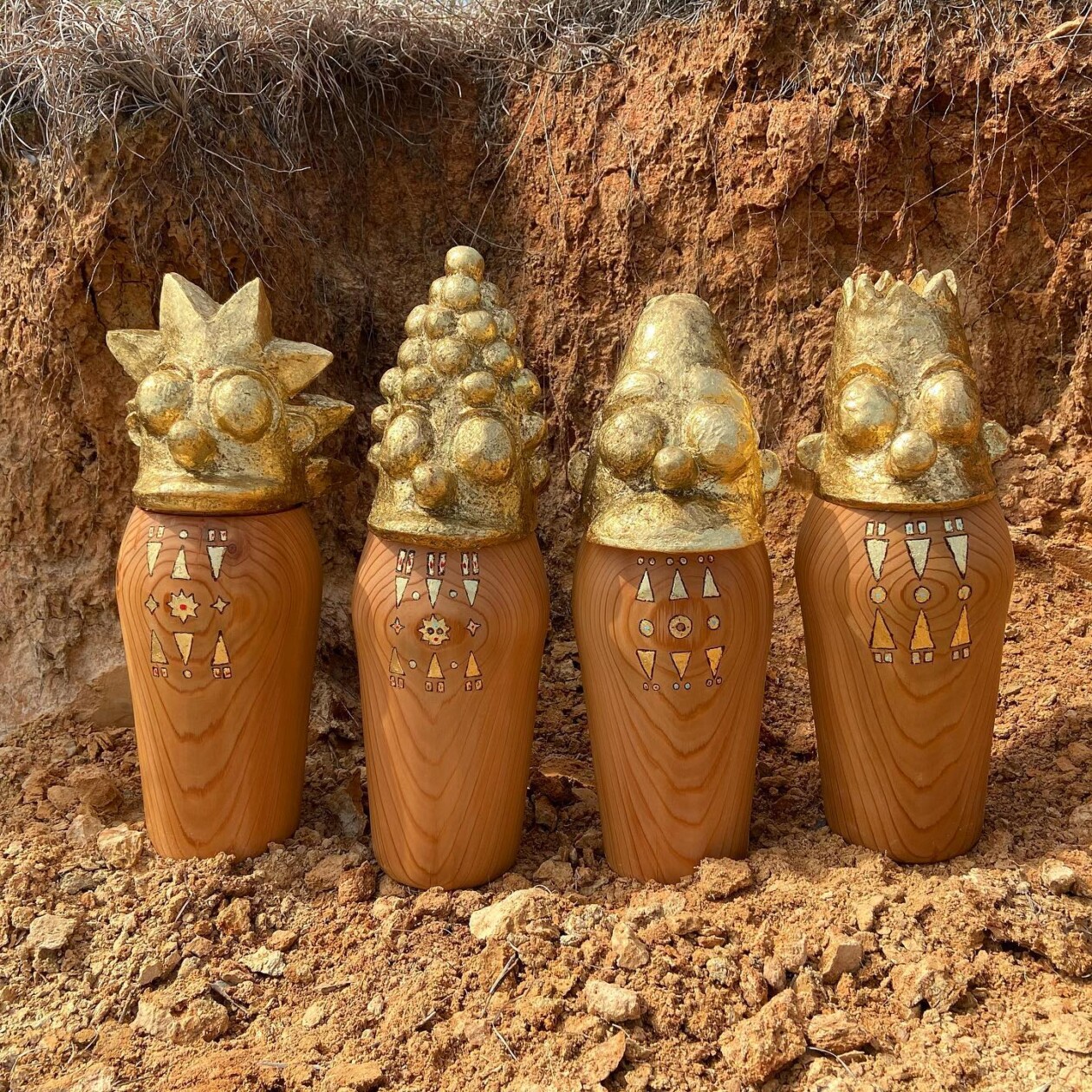 Joshua Goode Blends Ancient Relics With Pop Culture Icons In His Anachronistic Sculptures (26)