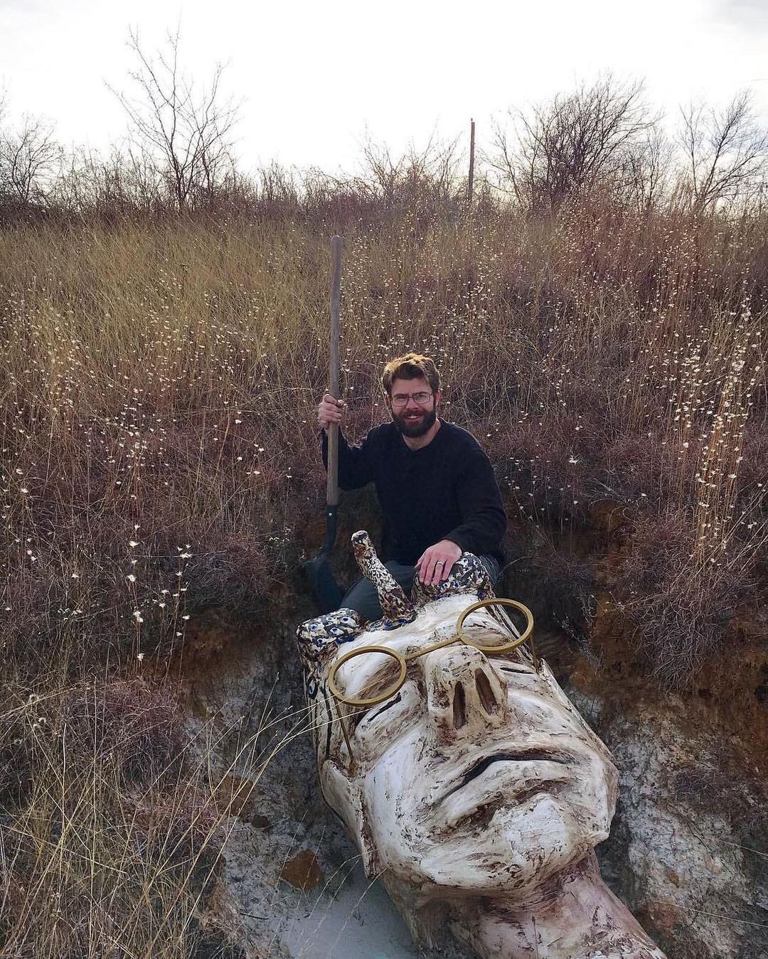 Joshua Goode Blends Ancient Relics With Pop Culture Icons In His Anachronistic Sculptures (28)