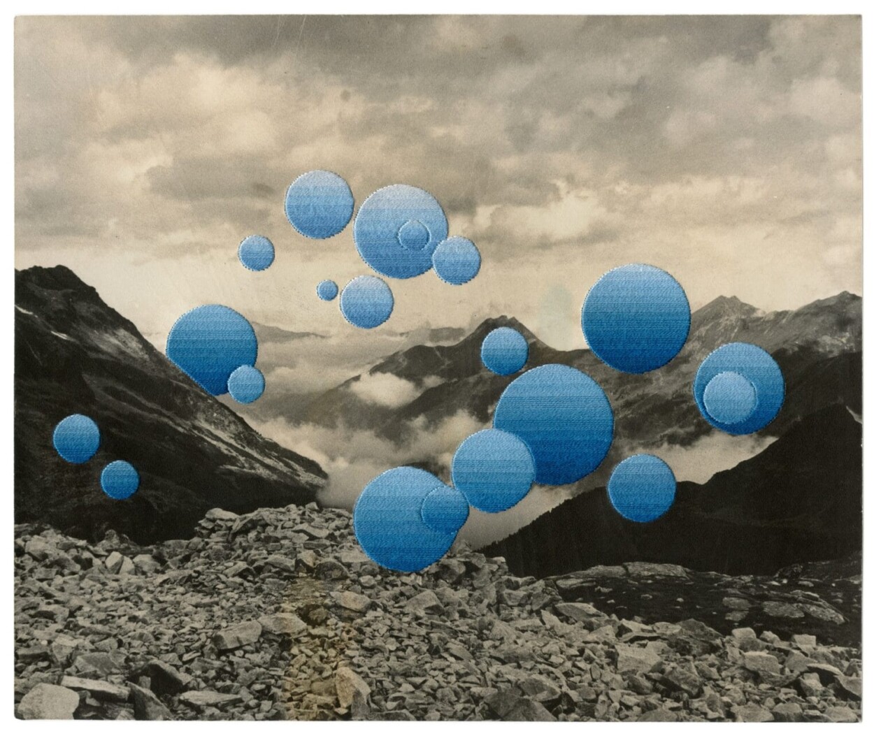 Julie Cockburn Combines Vintage Photos With Embroidery To Create Mesmerizing Semi Abstract Artworks (11)