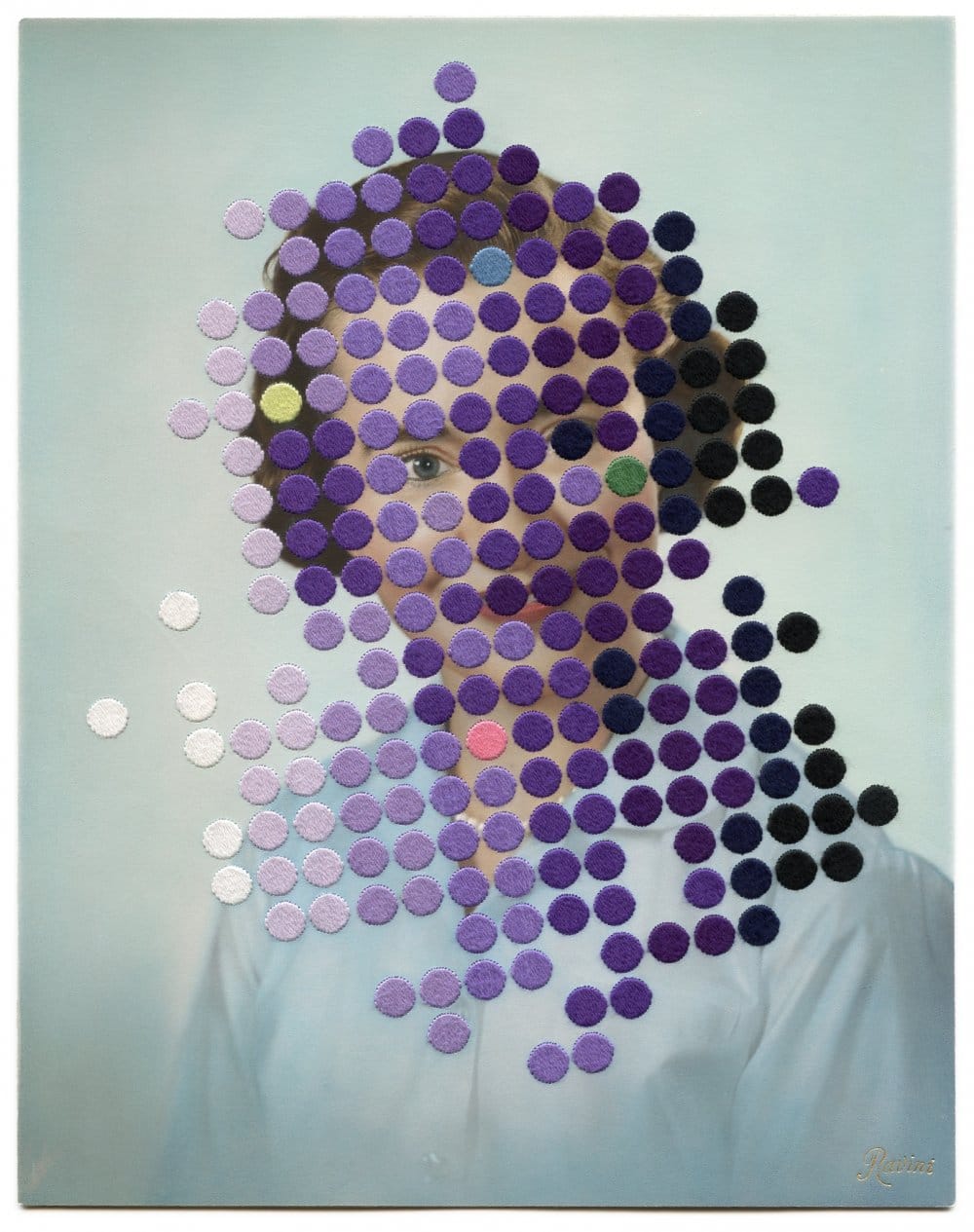 Julie Cockburn Combines Vintage Photos With Embroidery To Create Mesmerizing Semi Abstract Artworks (3)