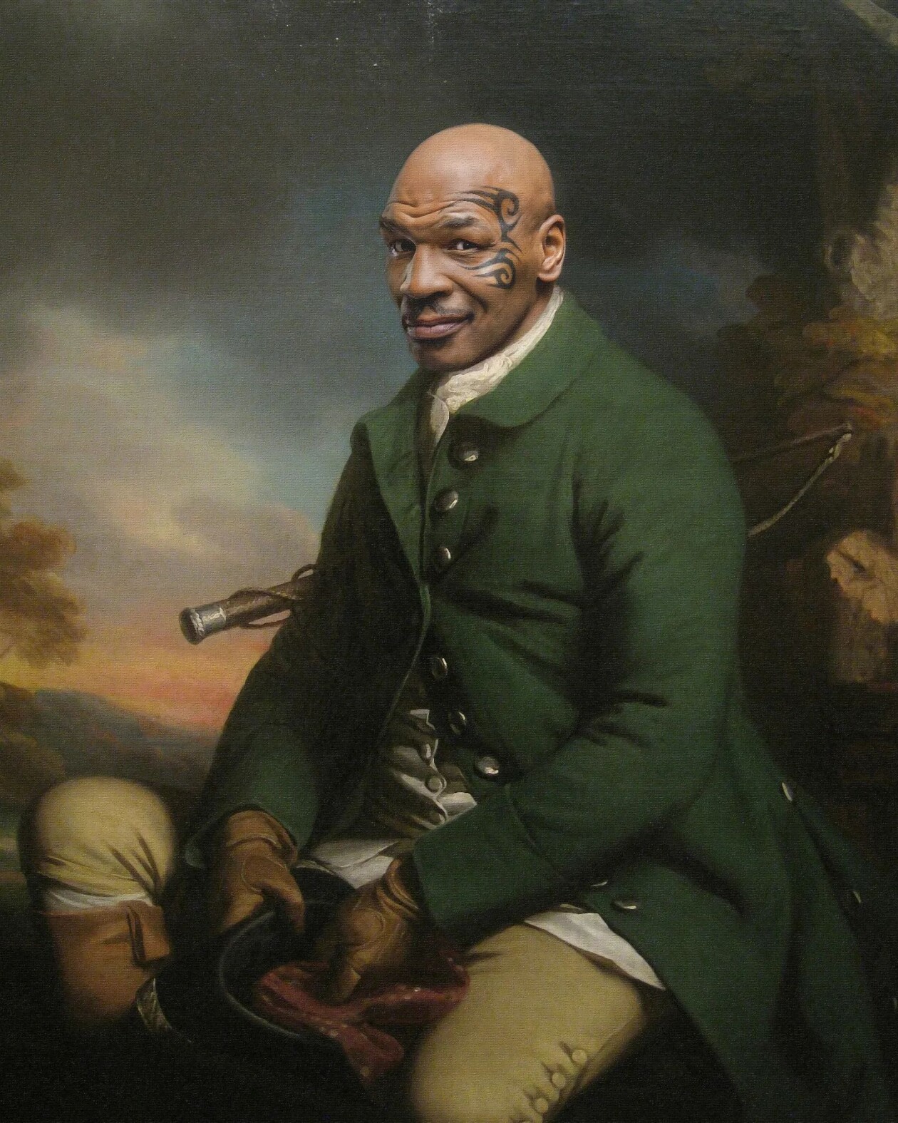 Kyès Recreates Portraits Of Celebrities As If They Were In Classical Paintings (14)