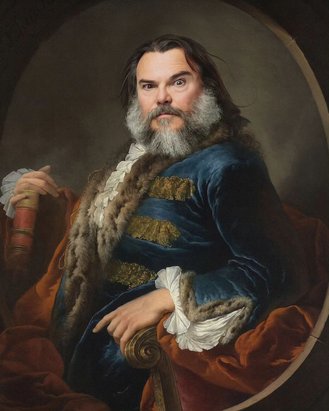 Kyès Recreates Portraits Of Celebrities As If They Were In Classical Paintings (18)