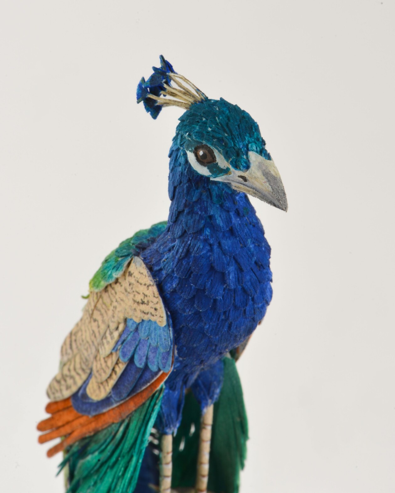 Miniature Bird Paper Sculptures With Whimsical Details By Nayan And Venus (4)