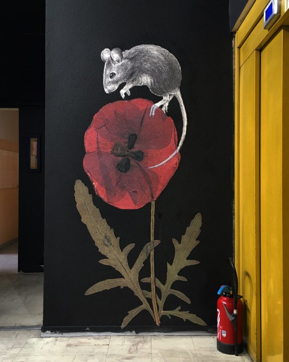 Petite Nature, Splendid Illustrative Murals By Steeven Salvat (4)