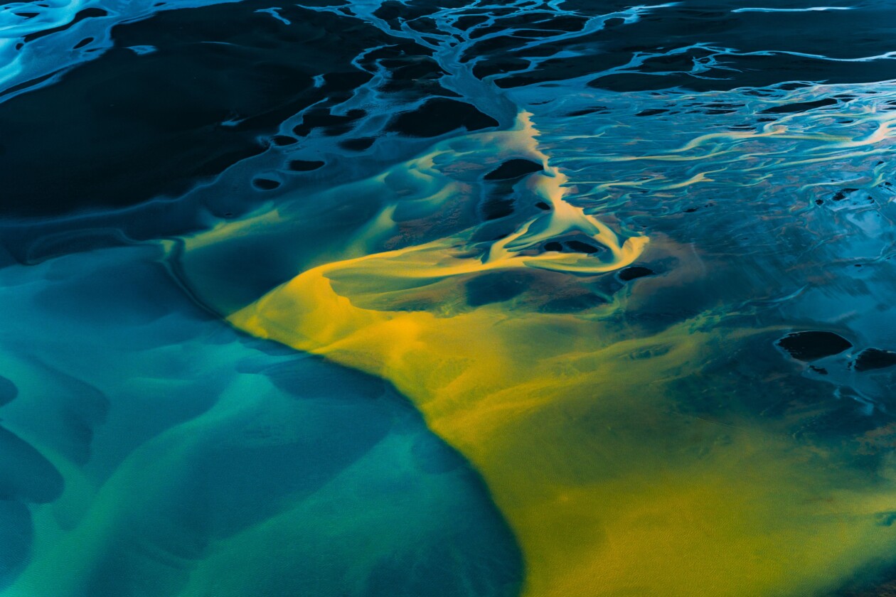 Rivers, An Amazing Photography Series On The Structures And Patterns Of Icelandic Glacial Watercourses By Ben Simon Rehn (4)