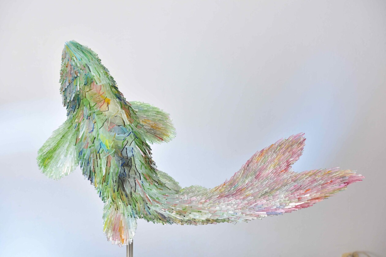 Shattered Glass Animal Sculptures By Polish Artist Marta Klonowska (14)