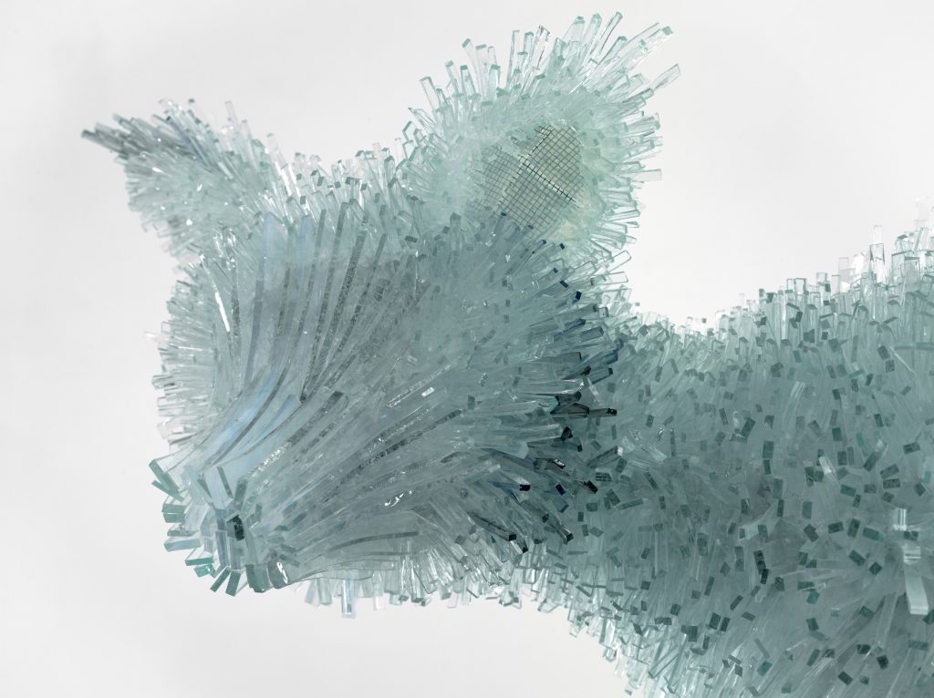 Shattered Glass Animal Sculptures By Polish Artist Marta Klonowska (3)