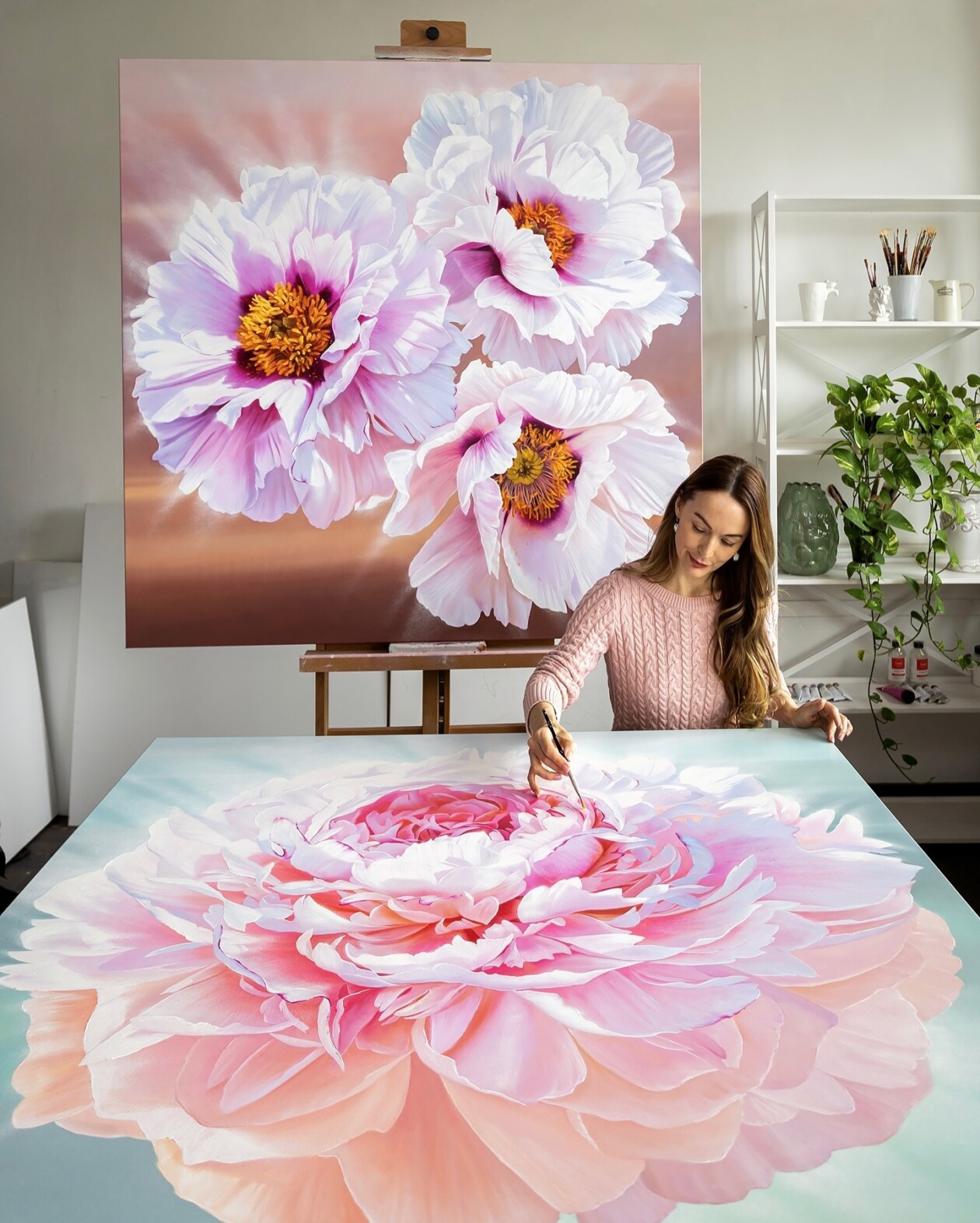 Stunning Flower In Bloom Paintings By Ukrainian Artist Ira Volkova (14)