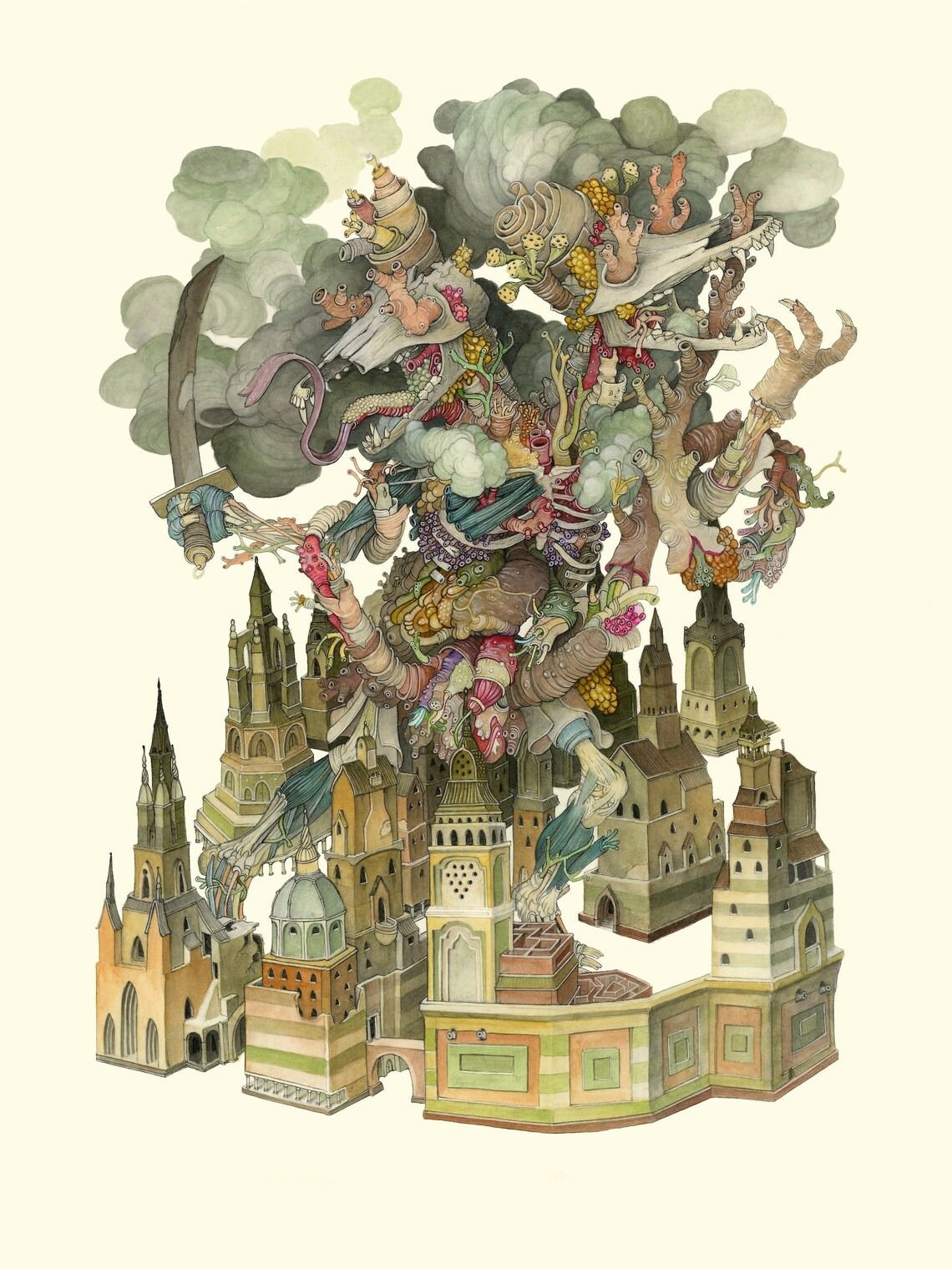 Surreal Paintings By Alex Kuno (11)