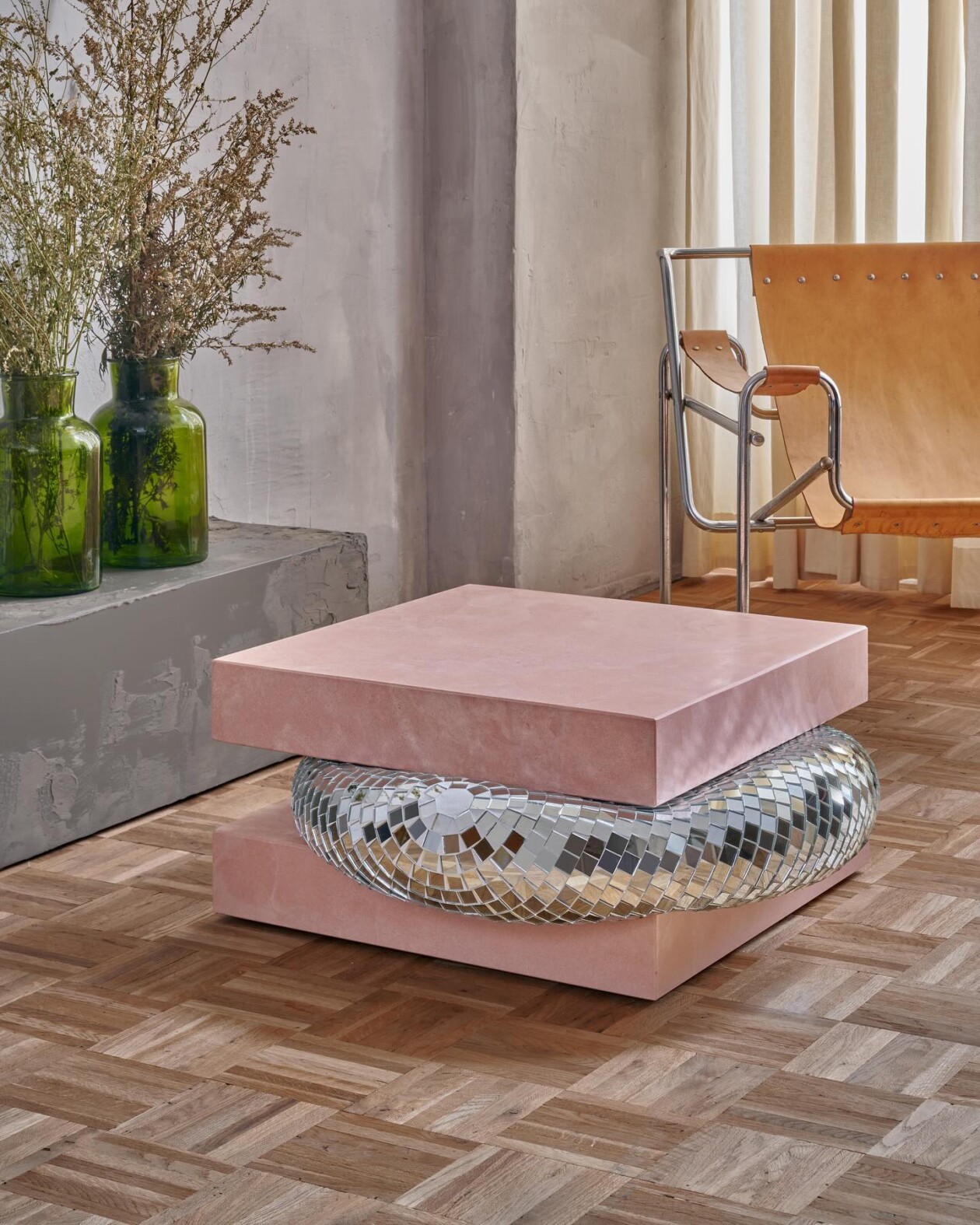 Surreal Sculptures Of Melted Mirror Disco Balls By Rotganzen Studio (12)