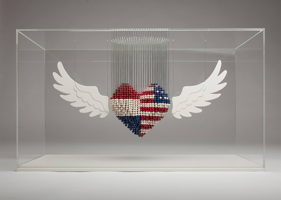 Symbolist Hanging Bead Sculptures By Natasja Van Der Meer (1)