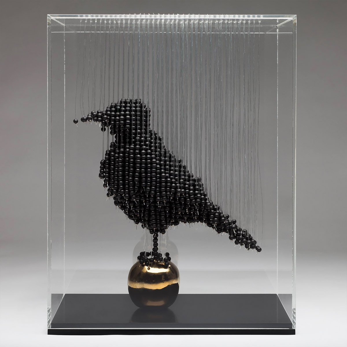 Symbolist Hanging Bead Sculptures By Natasja Van Der Meer (5)