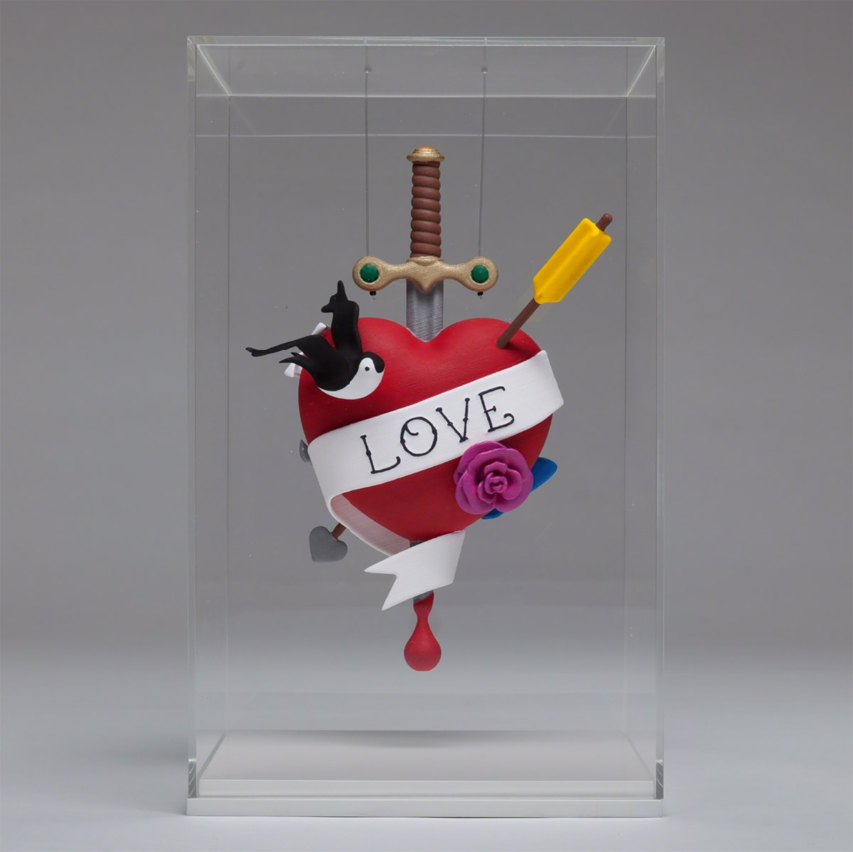 Symbolist Hanging Bead Sculptures By Natasja Van Der Meer (7)