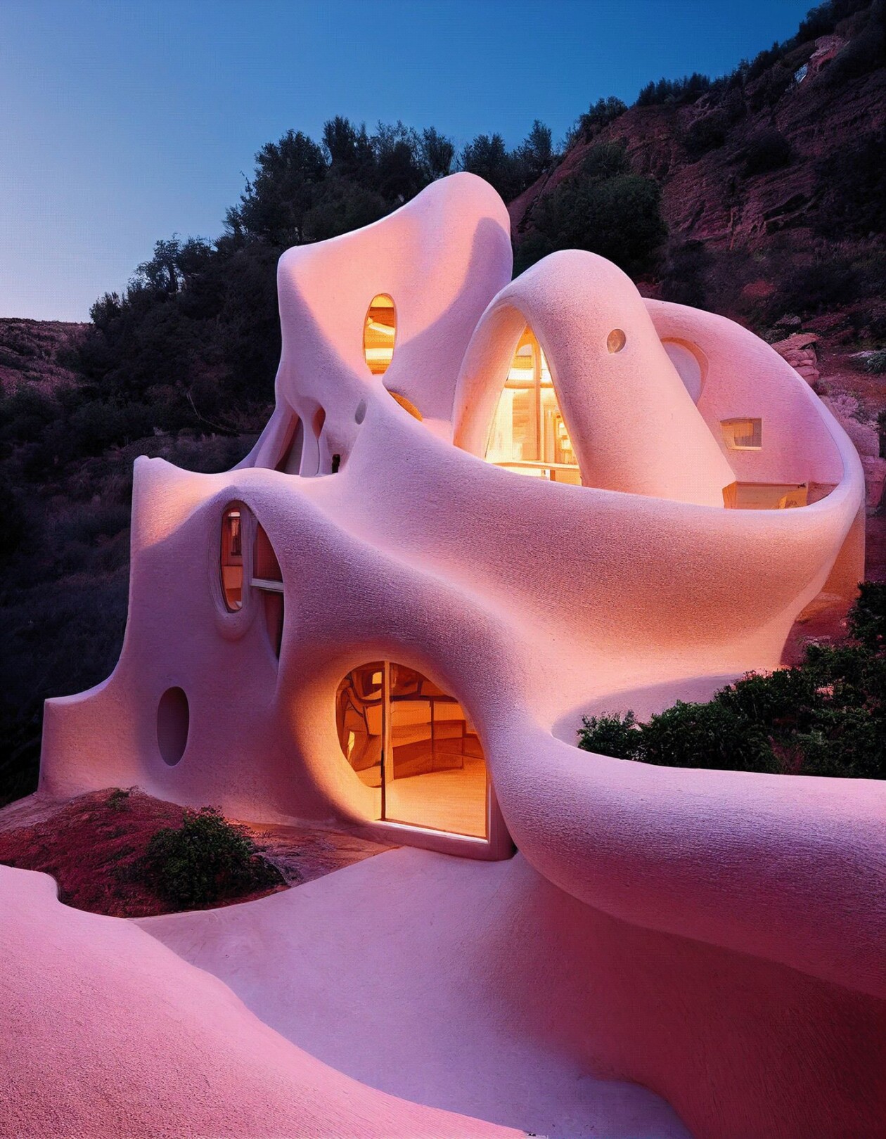 The Cave Like Ai Generated Architectural Concepts Of Ariadna Giménez (10)