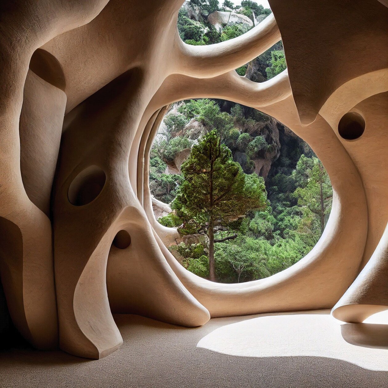 The Cave Like Ai Generated Architectural Concepts Of Ariadna Giménez (14)