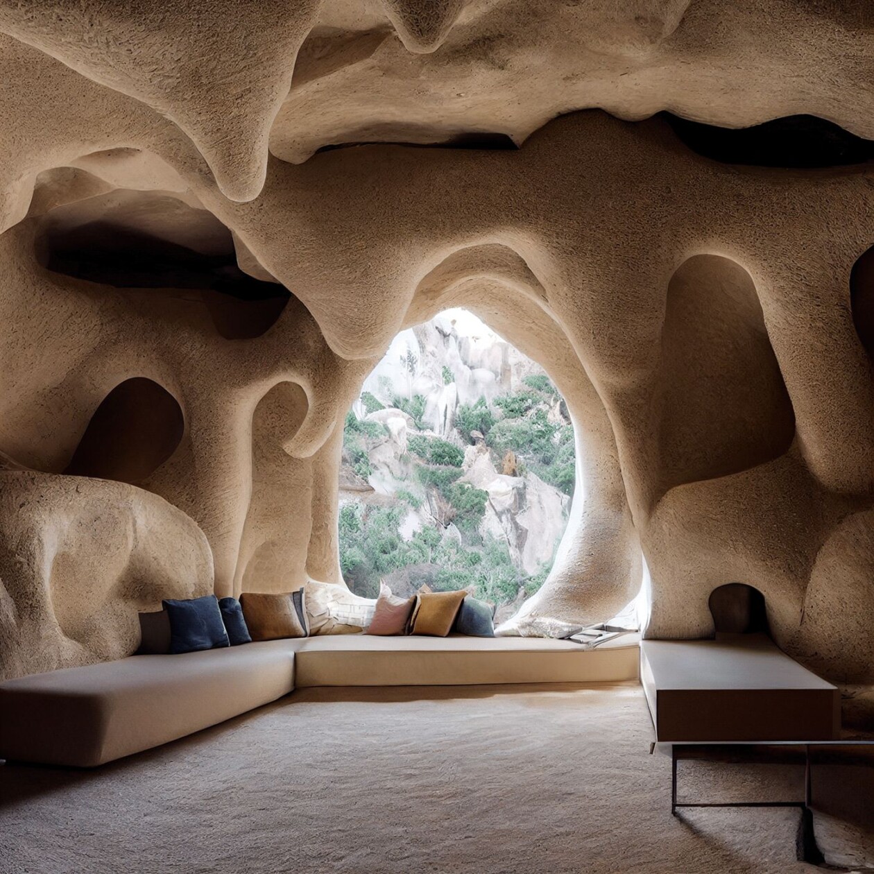 The Cave Like Ai Generated Architectural Concepts Of Ariadna Giménez (17)