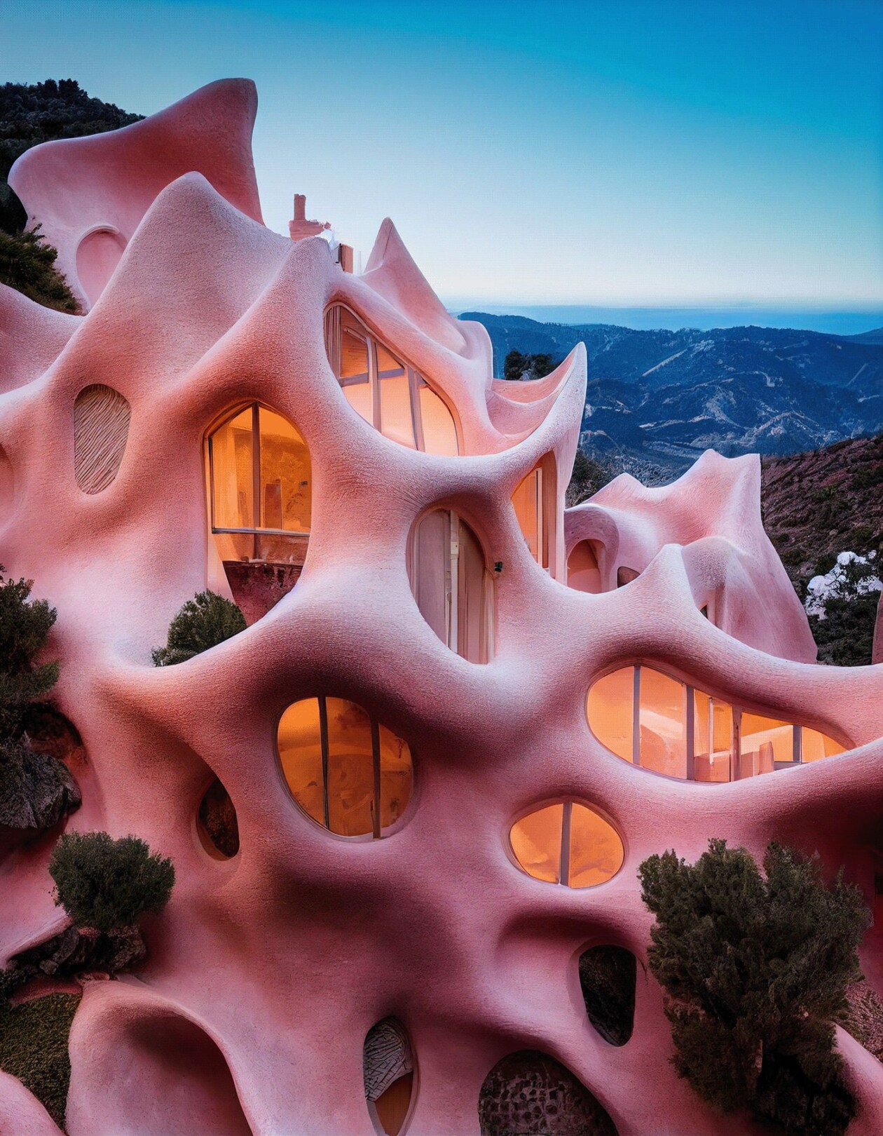 The Cave Like Ai Generated Architectural Concepts Of Ariadna Giménez (8)