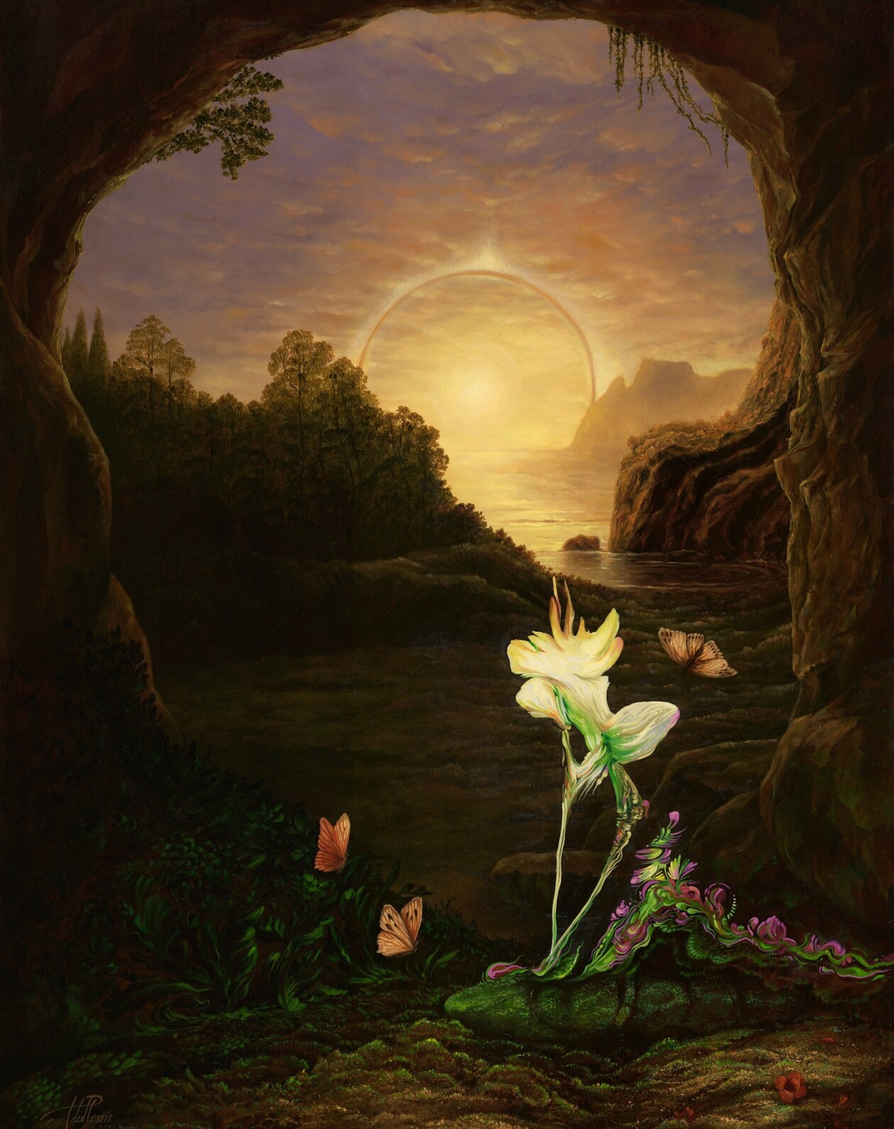 The Ethereal Landscape Paintings Of Andrea Du Plessis (5)