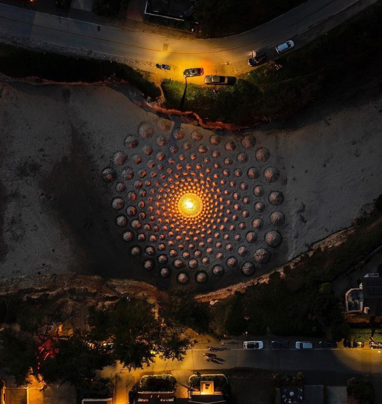The Monumental And Precise Land Art Of California Artist Jim Denevan (9)