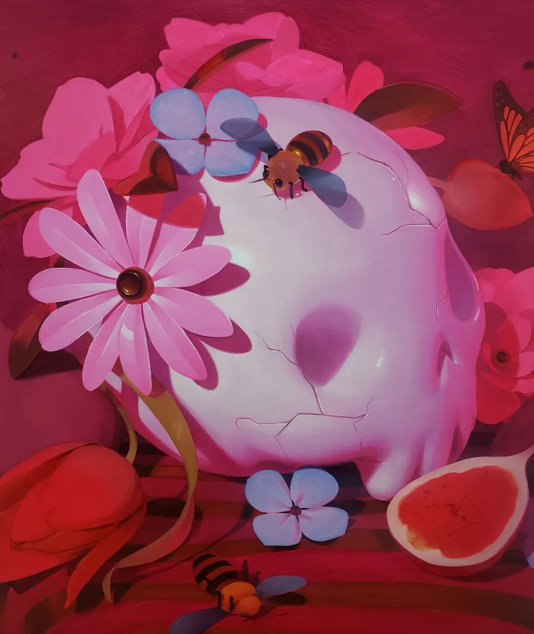 The Unique And Vibrant Still Life And Nature Paintings Of Canadian Artist Megan Ellen (8)