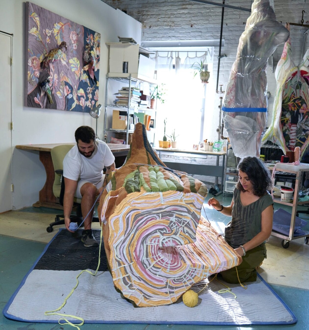 Thought Provoking Textile Sculptures Made From Discarded Fabrics By Tamara Kostianovsky (24)