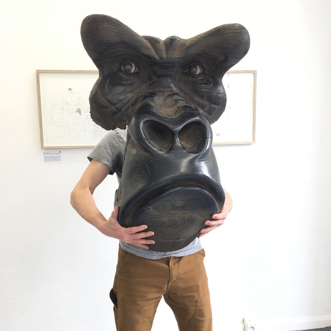 Trophy, Thought Provoking Giant Animal Sculptures By Quentin Garel (3)